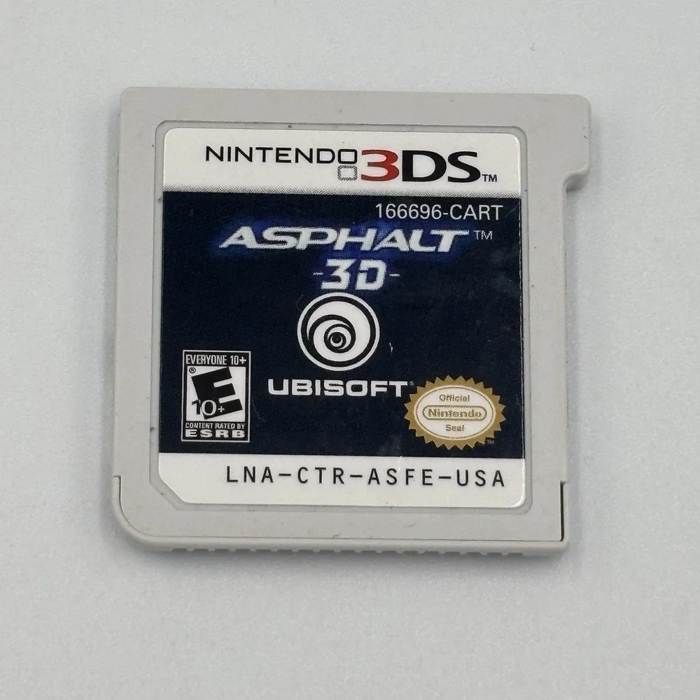 Asphalt 3D (Nintendo 3DS) Authentic Tested Working Racing Car Game